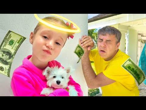 Видео: Настя и папа знакомятся с животными в зоопарке. Большой сборник для детей