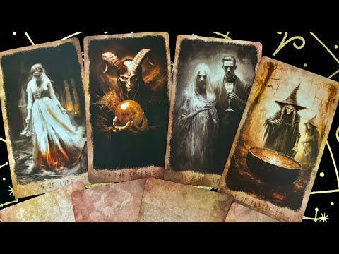 Видео: Тёмная колода от Deckstiny💀HoroScare Tarot💀