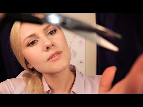 Видео: ✂️ Усыпляющая Стрижка 💇 АСМР | Мытьё Волос | Ножнички | Перелистование Страниц