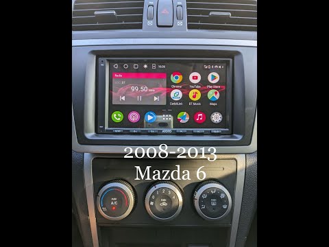 Видео: Как установить дополнительную магнитолу и камеру заднего вида на Mazda 6 2009–2013 годов