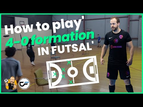 Видео: Формирование 4-0 по футзалу | Изучите систему 4-0 по футзалу уже сегодня!