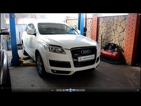 Видео: Замена свечей накала на АУДИ Q7 2008 AUDI Q7 3,0 дизель