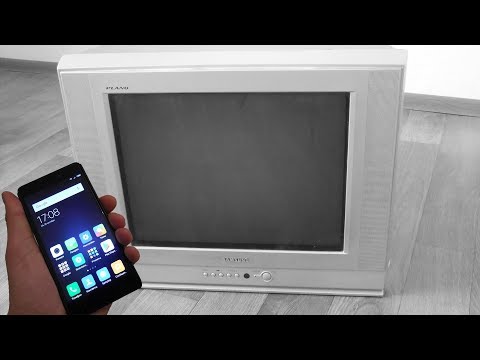Видео: КАК ВЫВЕСТИ ИЗОБРАЖЕНИЕ НА СТАРЫЙ ТЕЛЕВИЗОР С ТЕЛЕФОНА