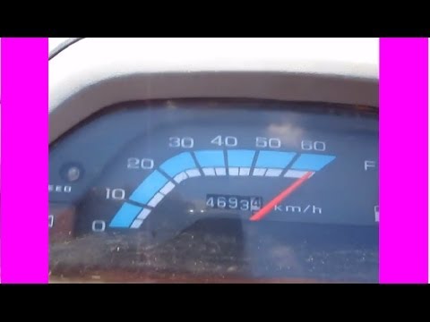 Видео: Разгоняем Honda Tact 24 без денег. Часть 1.