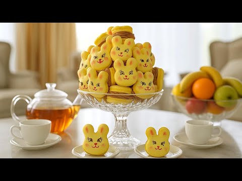 Видео: МАКАРОН ЗАЙКИ*  НА ФРАНЦУЗСКОЙ МЕРЕНГЕ