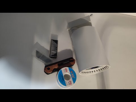 Видео: лампа , нож WORKPRO, ,припой каина , лезвия к ножу и сверло