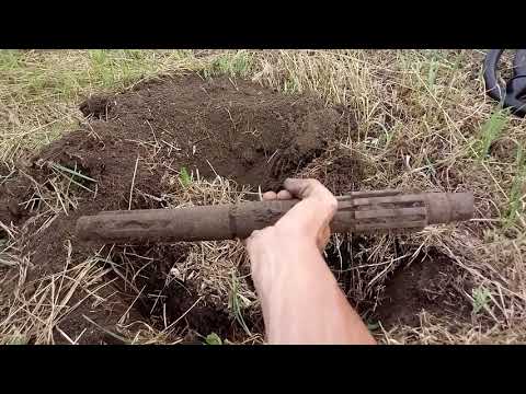 Видео: Коп металла на стоянке. С металоискателем ar944m тест глубины.