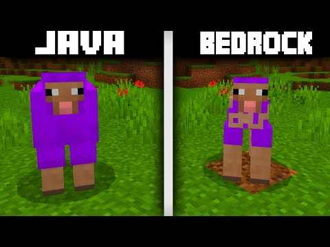 Видео: 20 ключевых отличий Minecraft: Java vs Bedrock