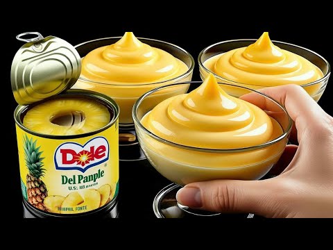 Видео: ЗНАМЕНИТЫЙ ананасовый мусс! Лучший итальянский десерт за 5 минут, который я когда-либо ел!