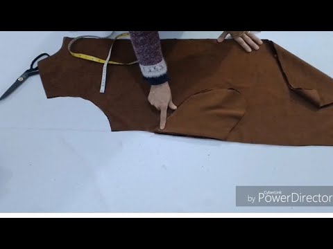 Видео: Халад бичиб тикамиз 58 размер тола аёллар учун Шьём Халад Sewing a khalad