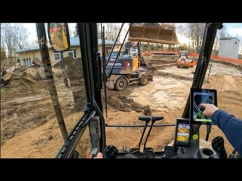 Видео: Небольшая строительная площадка. Часть 3