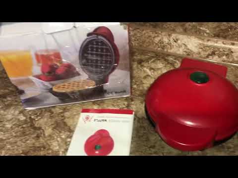 Видео: Мини вафельница.#обзор #озон