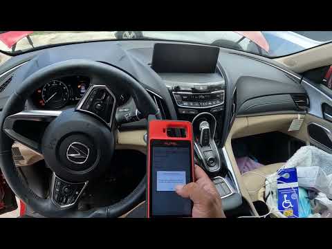 Видео: Acura RDX 2019 года с KM100 и универсальным смарт-ключом Autel