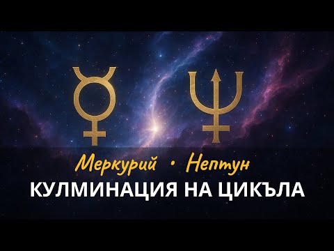 Видео: Меркурий и Нептун – кулминация на цикъла | Септември 2025