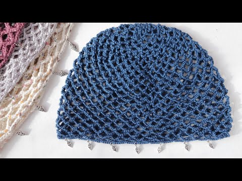 Видео: Торлы / Жаздық Бас киім / Оңай / Тоқып үйрену / Шеберлік сабақ