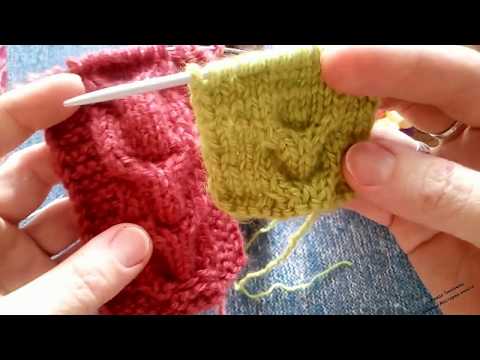 Видео: Простой аран спицами вяжем вместе легко