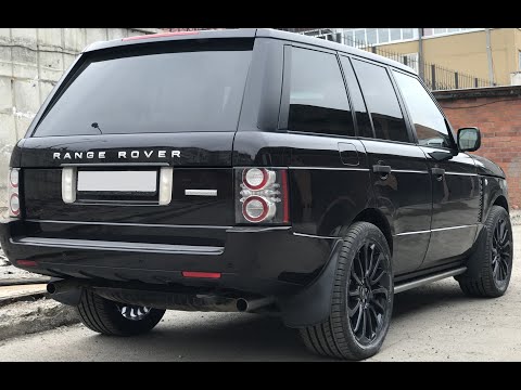 Видео: Range Rover 5.0SC выхлоп.