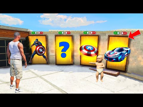 Видео: КАПИТАН АМЕРИКА ЖАСЫРҒАН ҚҰПИЯ ЕСІКТЕРДІҢ ІШІНДЕ НЕ БАР? (GTA V)