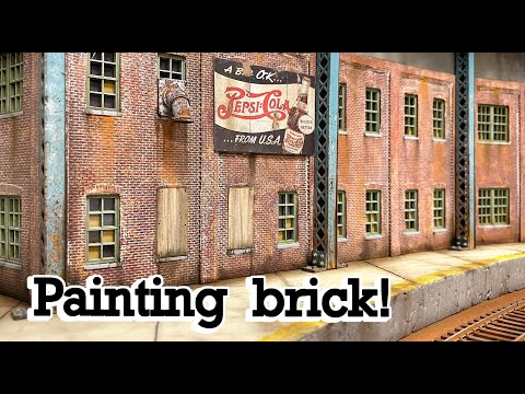 Видео: Покраска кирпича и использование лазерного резака!