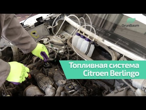 Видео: Работа с топливной системой Common Rail на примере Citroen Berlingo