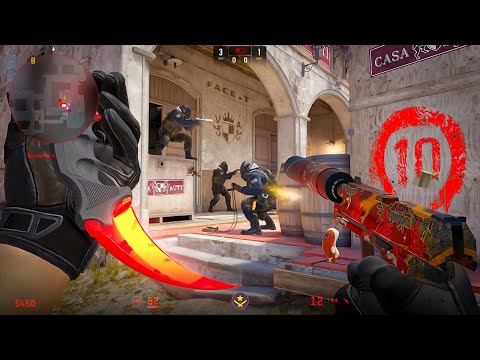 Видео: АДСКОЕ МЕСТО на 10 LVL FACEIT в CS2