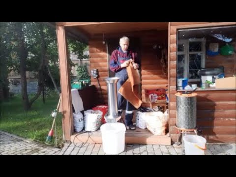 Видео: Гидропресс SOK для яблок. Идеальная фильтрующая ткань. Даже две