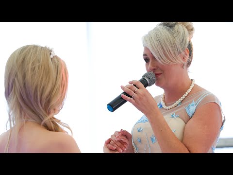 Видео: Трогательная песня на свадьбу дочери от мамы