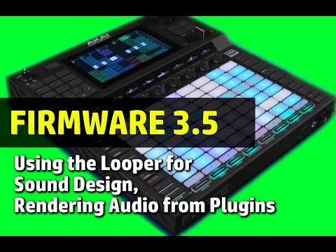 Видео: Первый запуск прошивки Akai Force 3.5. Часть 2. Быстрый рендеринг аудиоклипов из плагинов