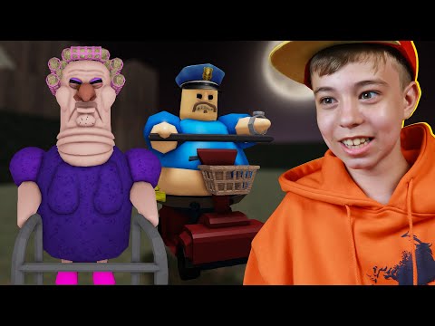 Видео: 😱 ВРЕДНАЯ БАБКА БАРРИ УБЬЁТ ЗА ПЕЧЕНЬКИ? ➢ GRUMPY GRAN! РОБЛОКС