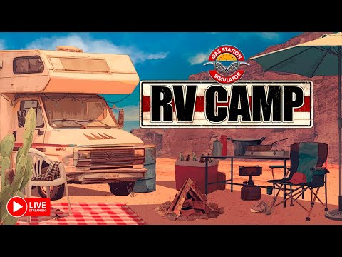 Видео: GAS STATION SIMULATOR: RV CAMP СТРИМ РАННИЙ ДОСТУП ► СТРИМЧЕСТЕР #529