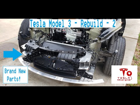 Видео: Tesla Model 3 — спасённая — восстановленная — P2