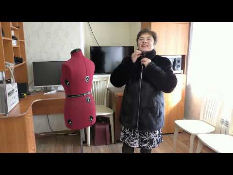 Видео: Современная норковая курточка из маленькой шубы  .  Шуба 15 .