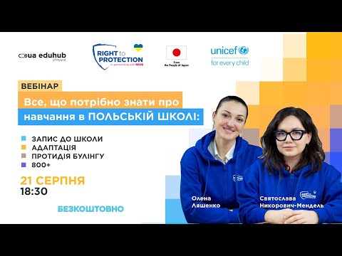 Видео: Все, що потрібно знати про навчання в польській школі: запис до школи, адаптація, протидія булінгу