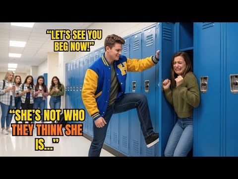 Видео: Хулиганы заперли новенькую в шкафчике — через несколько секунд спецназ ворвался в школу!