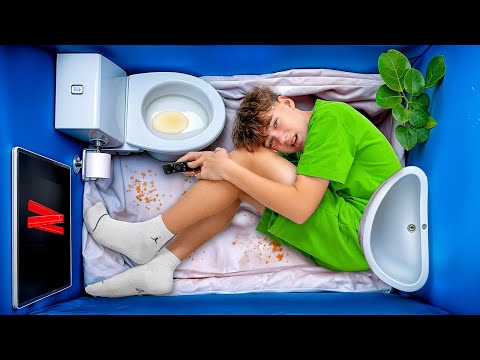 Видео: 100 Часов выживания в Самом Маленьком Доме в Мире