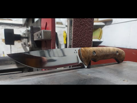 Видео: Ніж зі сталі Х12МФ! Перша термообробка! Закалка, висновки! Knife made of X12MF steel! D2