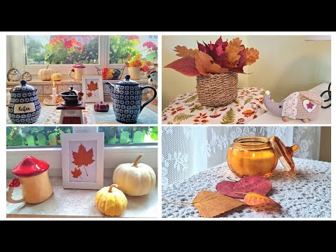 Видео: 🍂🍁🏡Мой осенний уютный дом. Декор из природных материалов.Как сушить листья.