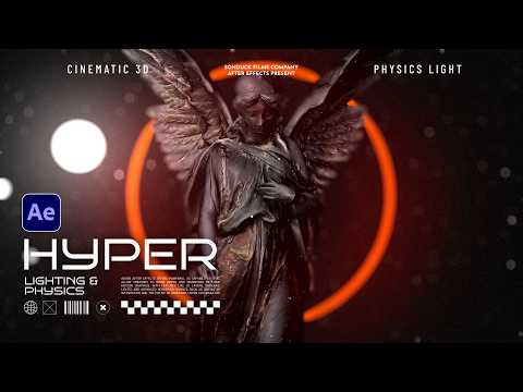 Видео: Создавайте Hyper 3D-визуальные эффекты и физику в After Effects