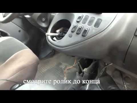 Видео: Мерседес Вито 638 ремонт кулисы (троса). Mersedes Vito 638