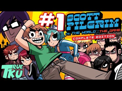 Видео: Scott Pilgrim vs. the World: The Game Совместное Прохождение #1 Бьём Злых Бывших!