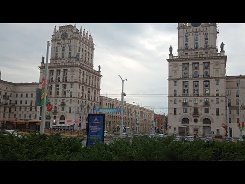 Видео: Минск. Центральный автовокзал. Едем на Нарочь.