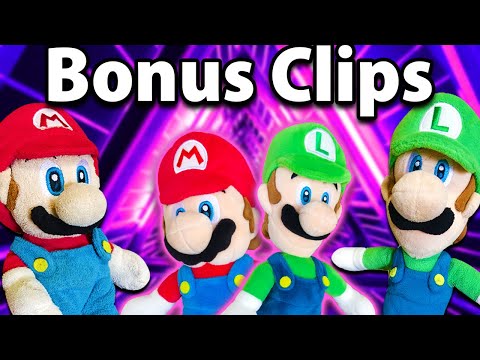 Видео: (СУБТИТРЫ) Сумасшедшие братья Марио: подражатели Марио и Луиджи! (Бонусные клипы)