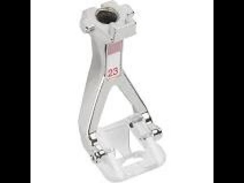 Видео: Советы от Джины — стопа с аппликацией Bernina #23