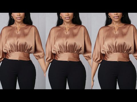 Видео: КАК СКРОЙТЕ ПРОСТОЙ СТИЛЬНЫЙ ТОП С ПЛИССИРОВАННОЙ ТАЛИЕЙ / ПОДХОДИТ ДЛЯ НАЧИНАЮЩИХ