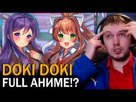 Видео: ПАПИЧ ИГРАЕТ В DOKI DOKI. КРИНЖ АНИМЕ?