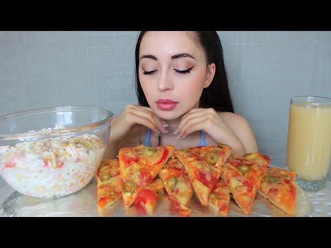 Видео: НЕВЕСТА ДЛЯ ПАПЫ / Пицца 🍕 Mukbang / Ayka Emilly