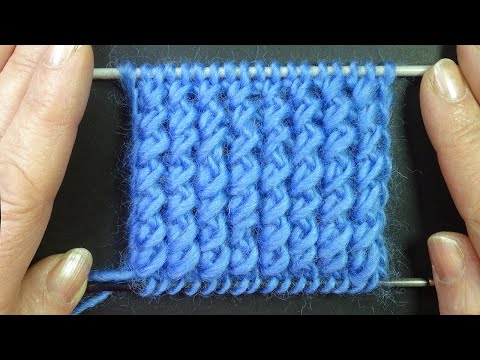 Видео: СЛОЖНЫЙ УЗОР С ИЗЮМИНКОЙ Узор вязания спицами 75