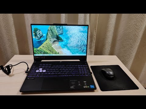 Видео: ASUS TUF Gaming F15 FX507ZC4-HN143 установка Windows 11