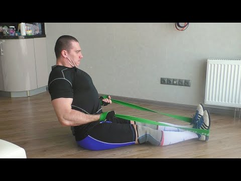 Видео: Тяга горизонтальная с резиной: техника и нюансы