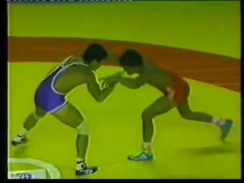 Видео: Борис Будаев (Бурятия, СССР) - Косэй Акаиси (Япония). Чемпионат мира по борьбе 1989 год